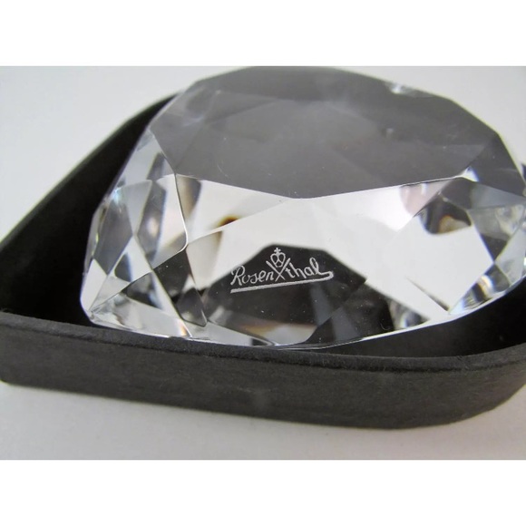 Rosenthal Crystal Heart - Picture 3 of 3